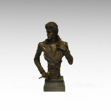 Busts Brass Statue Michael Jackson Decor Bronze Sculpture Tpy-899